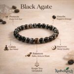 Sulemani Hakik Bracelet (Agate) Abhimantrit & Lab Certified - Image 2